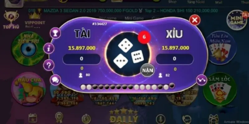 quy trình tài xỉu
